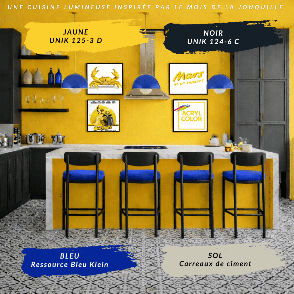 Palette Acrylcolor - Jonquille Mars 2026