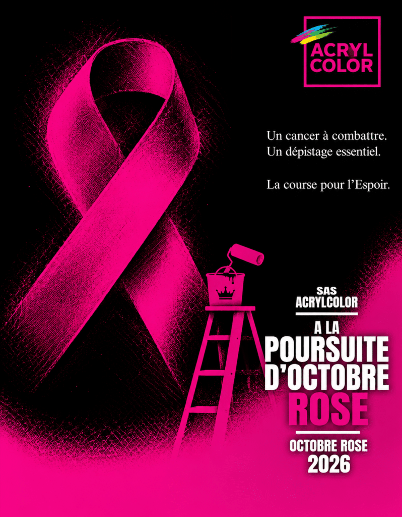 Acrylcolor Octobre rose 2026